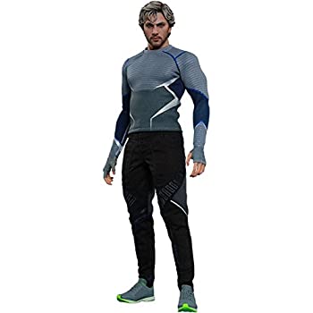 ムービー・マスターピース アベンジャーズ/エイジ・オブ・ウルトロンクイックシルバー 1/6スケール プラスチック製 塗装済み可動フィギュア（中古品）