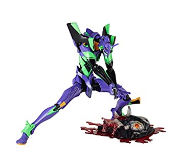 レガシーOFリボルテック エヴァンゲリオン初号機 約140mm ABS&amp;PVC製 塗装済み可動フィギュア LR-048（中古品）