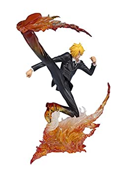フィギュアーツZERO ONE PIECE サンジ-悪魔風脚一級挽き肉-(ディアブルジャンブ プルミエール・アッシ) 約160mm ABS&PVC製 塗装済み完成品フィギ（中古品）