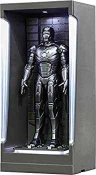 ムービー・マスターピース ＣＯＭＰＡＣＴ『アイアンマン３』ミニチュア・フィギュア アイアンマン・マーク２（ホール・オブ・アーマー付き）（中古品）