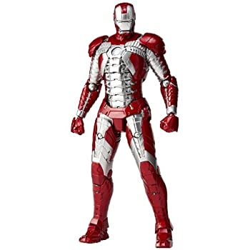 特撮リボルテック041 アイアンマン2 アイアンマンマーク5 ノンスケール ABS&amp;PVC製 塗装済み アクションフィギュア（中古品）