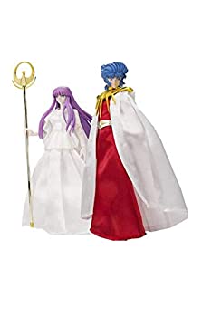 聖闘士聖衣神話 聖闘士星矢 真紅の少年伝説 太陽神アベル ＆ 女神アテナ 真紅の少年伝説メモリアルセット (フィギュア2点）（中古品）