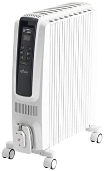 Delonghi 【ドラゴンデジタルスマート】 オイルヒーター X字型フィン9枚 「4~10畳」 エコ運転モード搭載 TDDS0915BL（中古品）