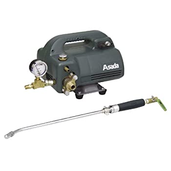 アサダ EP45H ホビー40(圧力計付)高圧洗浄機(電動100V冷水タイプ)（中古品）