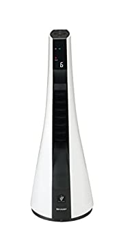SHARP プラズマクラスター搭載 ヒートイオンファン ホワイト系 PF-FTH1-W（中古品）