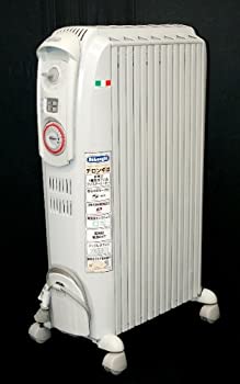 DeLonghi デロンギ　　D071249ECF　オイルヒーター　（ラジエーターヒーター）　7枚フィン：X字型/1200W（中古品）の通販は