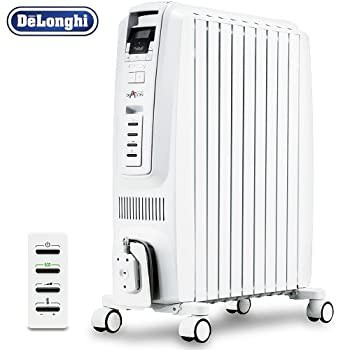 DeLonghi Dragon Digital 【 DDQ0915-WH 】 デロンギ オイルヒーター ドラゴンデジタル [ 4〜10畳 ]（中古品）