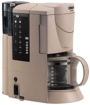 ZOJIRUSHI 珈琲通 コーヒーメーカー (ミルつき) ハーブカカオ EC-VE60-TK（中古品）