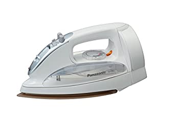 パナソニック コードリール式スチームアイロン シルバー NI-R36-S（中古品）