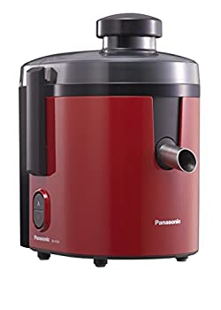 パナソニック ジューサー レッド MJ-H200-R（中古品）