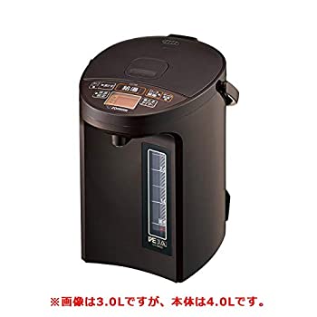 象印 マイコン沸とうVE電気まほうびん優湯生 4.0L ブラウン CV-GB40-TA 1台（中古品）