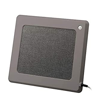 ドウシシャ 足元パネルヒーター 人感センサー付き グレー ピエリア PHT-0051JGY（中古品）