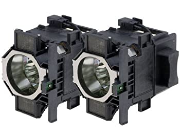 ELPLP73 EPSON/エプソン交換ランプ 汎用ランプユニット ELPLP73/2個セット 対応機種：EB-Z8450WU/Z8455WU/Z8350W/Z8355W/Z10000/Z10005/Z8150用（中古品）の通販は 43,768円