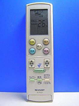 シャープ エアコンリモコン A696JB（中古品）