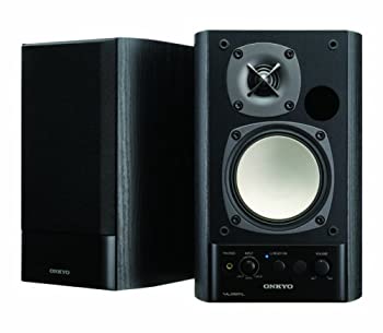 ONKYO GX-500HD パワードスピーカーシステム WAVIO/ハイレゾ対応 ブラック GX-500HD(B)（中古品）