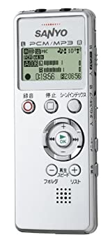 SANYO リニアPCMレコーダー(シルバー) [ICR-PS004M(S)]（中古品）