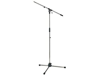 K&M マイクスタンド クローム ST210/2（中古品）