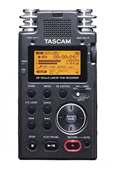 TASCAM リニアPCMレコーダー 24bit/96kHz対応 DR-100MKII（中古品）