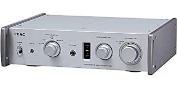 TEAC Reference 501 ヘッドホンアンプ フルアナログデュアルモノーラルサーキット ハイレゾ音源対応 シルバー HA-501-S（中古品）