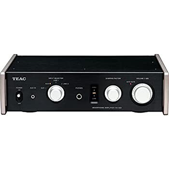 TEAC Reference 501 ヘッドホンアンプ フルアナログデュアルモノーラルサーキット ハイレゾ音源対応 ブラック HA-501-B（中古品）