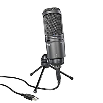 audio-technica オーディオテクニカ USB マイクロホン AT2020USB+ 生放送 / 録音 / ポッドキャスト / 実況 ブラック（中古品）