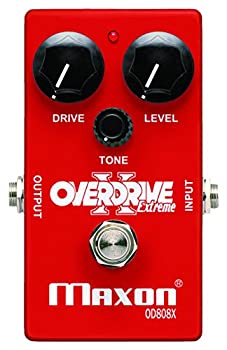 Maxon ギターエフェクター Overdrive Extreme ディストーション・オーバードライブ OD808X（中古品）