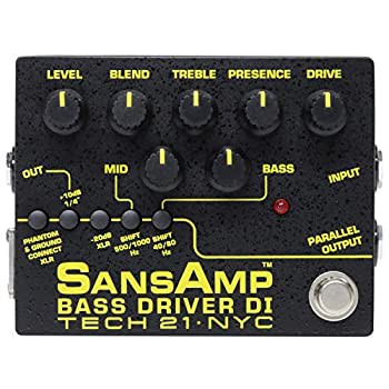 SANSAMP 『BASS DRIVER DI V2』 ベース専用ドライブエフェクター&アンプシュミレーター&DI機能搭載（中古品）