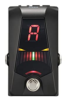 KORG ギター/ベース用 ペダルチューナー Pitchblack Advance ±0.1セントの高精度 カラー表示 ストロボチューニング トゥルーバイパス DCアウト（中古品）