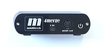 MIDITECH 4MERGE 4インプット1最終生産物midiマージャー（中古品）