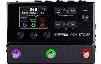 Line 6 マルチエフェクター HX Stomp 超コンパクトなプロフェッショナル・ギター・プロセッサー  300種類以上のエフェクトとアンプ・モデ｜au PAY マーケット