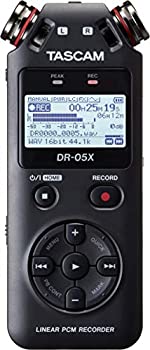 TASCAM タスカム - USB オーディオインターフェース搭載 ステレオ リニアPCMレコーダー DR-05X（中古品）