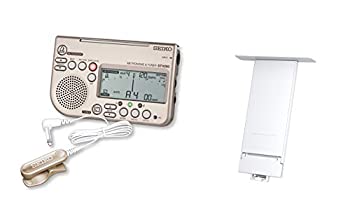 SEIKO セイコー メトロノーム&チューナー ゴールド ピックアップマイク・のび~るくん 3点セット スペシャルパック STH200KP（中古品）の通販は