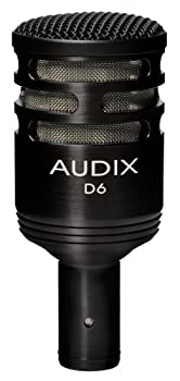 AUDIX 低音部インストゥルメント向け ダイナミックマイク カーディオイド D6（中古品）