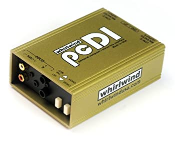 whirlwind CD/MD/PCサウンドカード用2CHパッシブ・ダイレクトボックス PCDI（中古品） その他楽器・音響機器