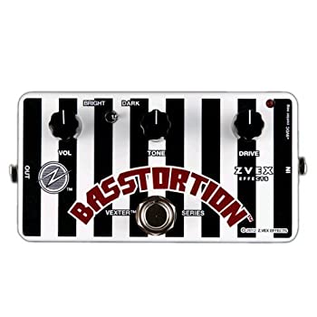 Zvex Basstortion - Ampeg SVT サウンド ベース用 オーバードライブ ディストーション エフェクター 『並行輸入品』（中古品）