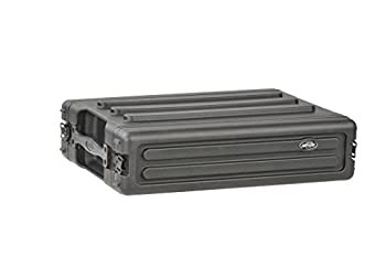 SKB(エスケービ-) シャローラック 2Uサイズ ラックレール付き 1SKB-R2S(中古品)の通販は