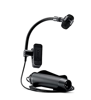 SHURE コンデンサー型マイク 楽器用 カーディオイド XLRケーブル 4.6m PGA98H-XLR（中古品）