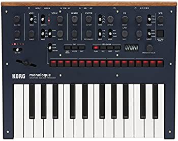 KORG モノフォニック・アナログ・シンセサイザー monologue-BL モノローグ ダーク・ブルー（中古品）