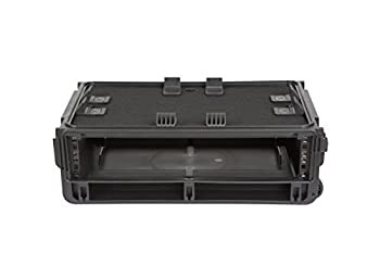 SKB 2U スタジオラックケース ハンドル/キャリー付き 1SKB-ISF2U（中古