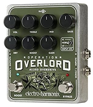 electro-harmonix エレクトロハーモニクス エフェクター ステレオオーバードライブ/ディストーション Operation Overlord（中古品）