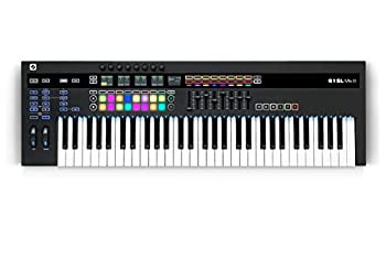 novation 61SL MkIII 8トラックシーケンサー搭載 MIDIキーボード 61鍵盤仕様（中古品）