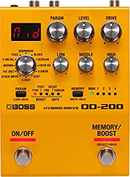 BOSS / OD-200 HYBRID DRIVE 雇い主 厚地の外套運転（中古品）