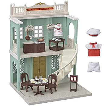 シルバニアファミリー タウンシリーズ 街のすてきなレストラン TS-02（中古品）