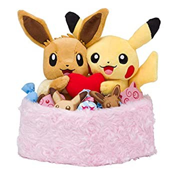 ポケモンセンターオリジナル ぬいぐるみ シーズン ピカチュウ&イーブイ 冬（中古品）