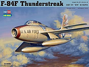 ホビーボス 1/48 エアクラフトシリーズ F-84F サンダーストリーク 81726 プラモデル（中古品）