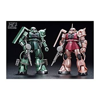 HGUC 1/144 シャア専用ザク＆量産型ザク THE ART OF GUNDAM OSAKA メタリックエディション 「機動戦士ガンダム展」 大阪会場限定アイテム（中古品）の通販は