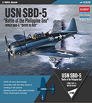 アカデミー 1/48 USN SBD-5 Battle of the Philippine Sea #12329 ACADEMY HOBBY MODEL KITS（中古品）の通販は 5,971円
