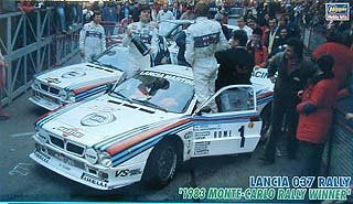 ハセガワ 1/24 ランチャ 037 ラリー 1983モンテカルロラリーウィナー #CR31（中古品）の通販は 8,884円