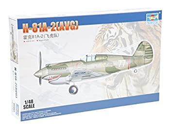 トランペッター 1/48 カーチス ホーク H-81 A-2 AVG プラモデル 05807（中古品）