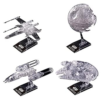 スター・ウォーズ 1/144 & 1/350 & 1/2700000 「スター・ウォーズ/ジェダイの帰還」 クリアビークルセット プラモデル（中古品）の通販は